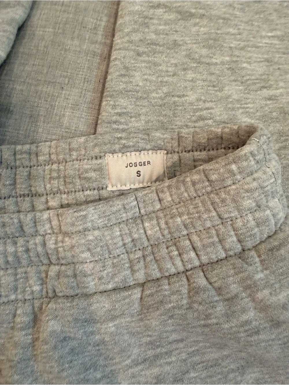 2 Pair PacSun Light Gray Men's Fleece Joggers